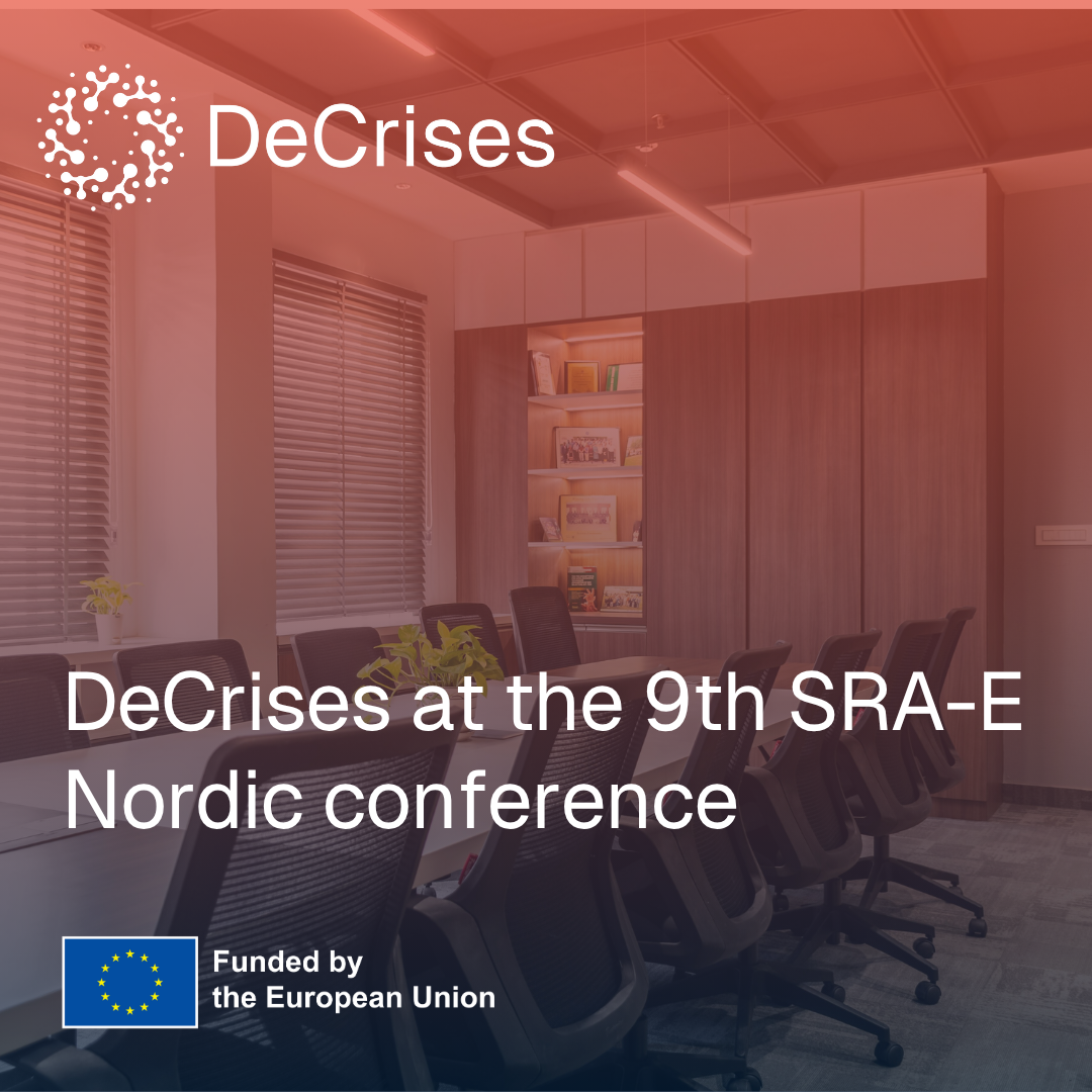 Featured image for: DeCrises at the 9th SRA-E Nordic conference in Copenhagen, Denmark