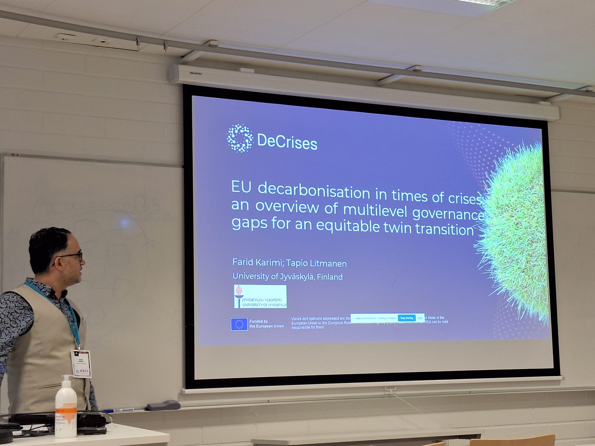 Featured image for: DeCrises’ participation in the 5th International Conference for Sustainable Resource Society