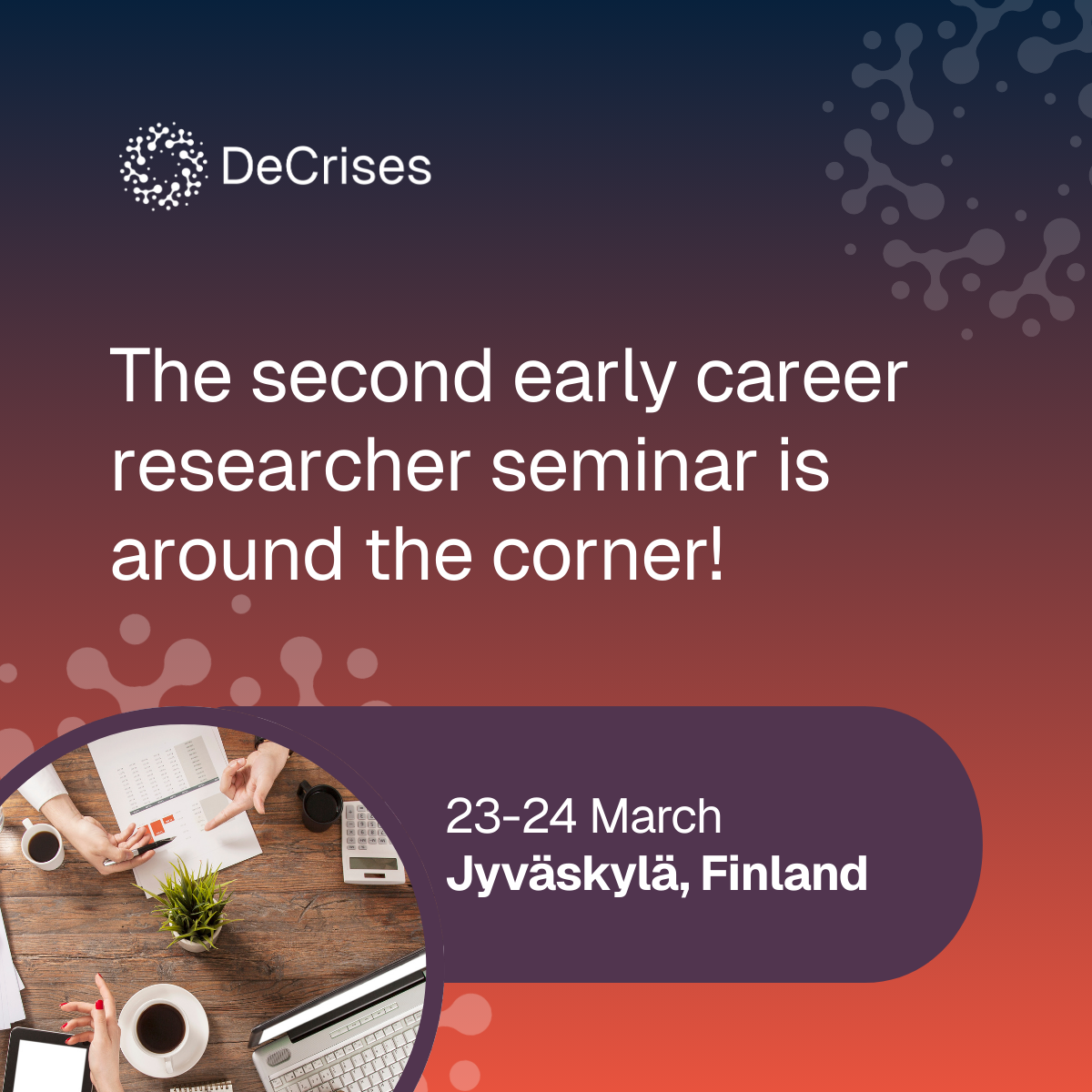 Featured image for: DeCrises to host the second early-career researcher seminar