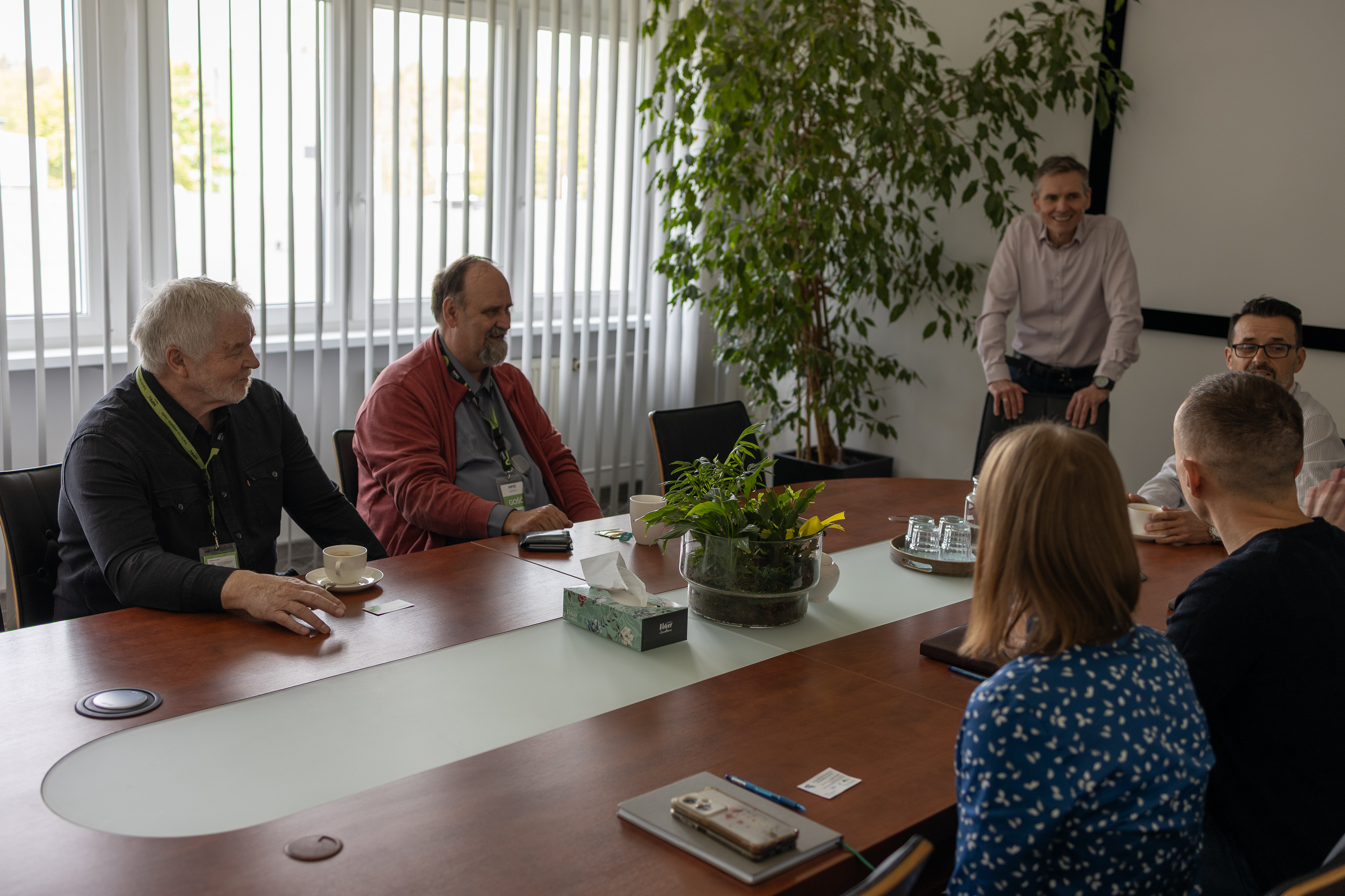 Image for article: A discussion between experts from the IMP_PAN and the Municipal District Heating Company in Olsztyn.