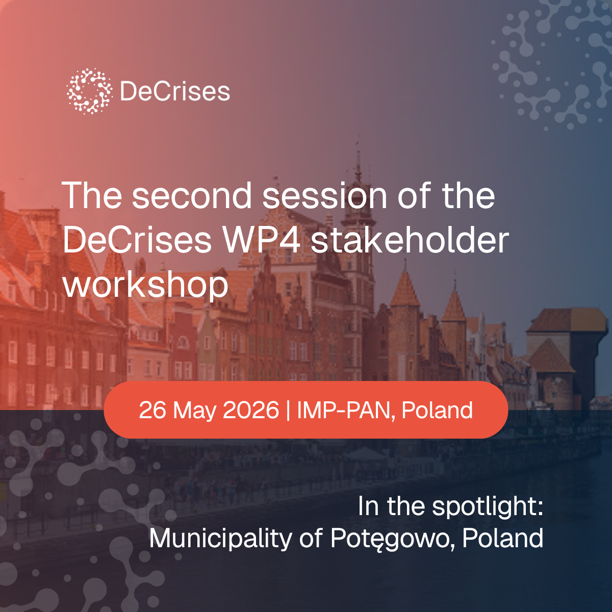 Featured image for: The second session of the DeCrises WP4 stakeholder workshop: Municipality of Potęgowo